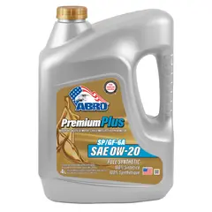 Motor oil Abro Premium Full Synthetic Sae 0W-20 4 l (MO-FS-0-20-SNP-4L-F)