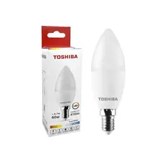 შუქდიოდური ნათურა Toshiba C37 6500K 4.7W E14
