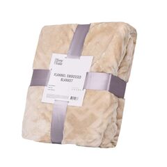 Plaid Ardesto ART0301EB polyester 160x200cm beige