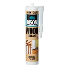 ხის ჰერმეტიკი Bison Wood Sealant 300 მლ მუხა