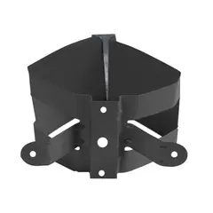 Square downpipe holder 0.50x80x365 gray