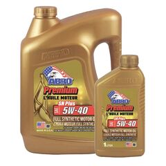 Motor oil Abro Premium Full Synthetic Sae 5W-40 1 l