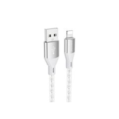 მობილური ტელეფონის დამტენი სადენი Borofone USB-A Lightning 1მ 2.4А