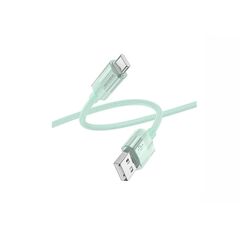 Кабель Borofone USB-С С 1.2м 3А 60W зеленый
