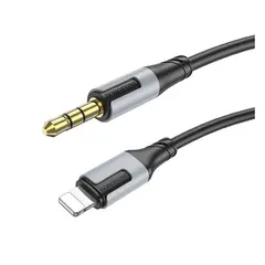 Кабель Borofone USB Lightning 3.5мм 1м