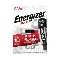 Battery Energizer AAA 2pcs LR03 MAX 1.5V