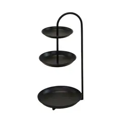 ქოთნის სადგამი Eton Bow Stand 3 Black D24H52