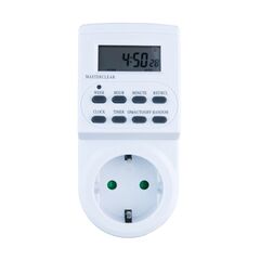 Electronic timer DPM Schuko DT03S