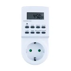 Electronic timer DPM Schuko DT03S