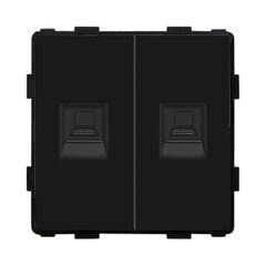 Розетка без рамки Socket Style 2 CAT6 RJ45 Internet черный