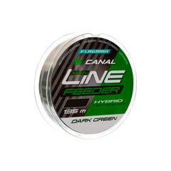 Леска Flagman S-CANAL FEEDER 0,20mm 135m DARK GREEN