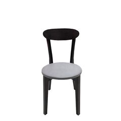 Kitchen chair "Rion" with wooden gray seat 41x41x83 cm