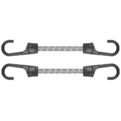 Резиновый шнур с крючками Bradas BCH2-08040GY-B 0.8x40 см 2 шт