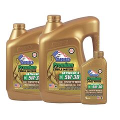 Motor oil Abro Premium Full Synthetic Sae 5W-30 4 l