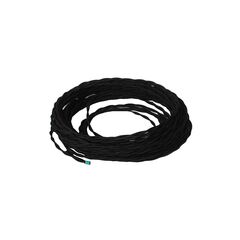 Ретро провод TDM SQ2801-0132 Эко 2х2.5 витой черный