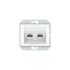 Sockets VILMA 2 RJ45 cat5e UTP white XP500