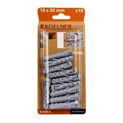 დიუბელი Koelner 10 ც B-FIXK10 10x50mm ბლისტი