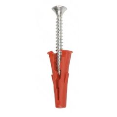 Universal dowel Koelner 6x28 mm with screw 10 pcs R-S3--06+/10