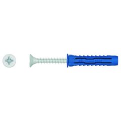 Universal dowel RawlPlug 06x30 mm with screw 4.5x40 mm 50 pcs 4ALL-06+4540
