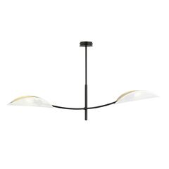Chandelier EMIBIG LOTUS 2 E14 2x MAX 40W white gold