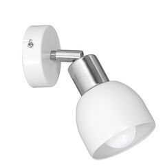 Spot LUMINEX 1 Fresno white chrome 3209 E27 1x MAX 60W