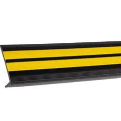 Profile for steps Salag 42x15x910 mm black and yellow