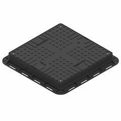 Sewer manhole with a square body Standartpark А15 plastic
