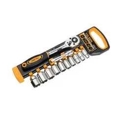 Set of a ratchet with interchangeable heads Tolsen 1102-15151 3/8″ 12 pcs
