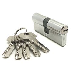 Cylinder Soller F5 70 profile key chrome