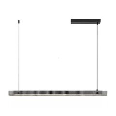 Pendant Rabalux Cital LED 36W 3000K h1300 L1000 black transparent