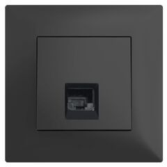 Розетка телефонная без рамки LEGRAND RJ11 Черный