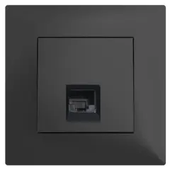 Розетка телефонная без рамки LEGRAND RJ11 Черный