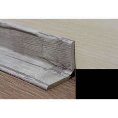 Угол декоративный универсальный Super Profil 0354 SM mini 2800x54x3 мм черный