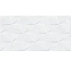 Tile Super Ceramica RELIEVE TECNO ONE WHITE RVTO 30X60cm