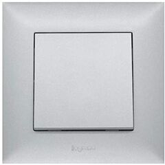 Switch without frame LEGRAND silver 1 key