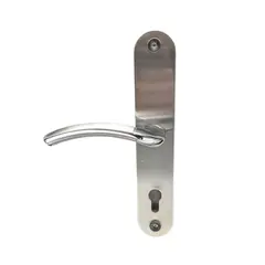 Handle with bar with cylinder slip Besa 101522 SN/chrome