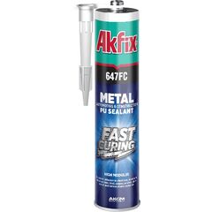 Полиуретановый герметик автомобильный Akfix 647FC 280 мл черный