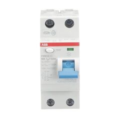 Дифавтомат ABB 2п А 63А 230V 10kA 30mA Type A