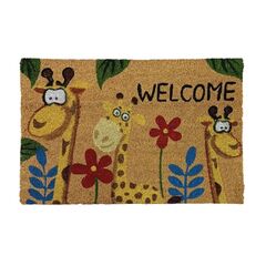 Mat Hamat BV Ruco Print Giraffes 40x60 cm