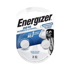 Батарейки Energizer CR2016 2шт Ultimate Lithium