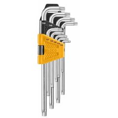 Hex key set Ingco HHK13091 Torx 9 pcs.