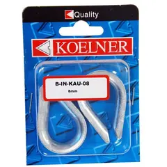 cable thimble Koelner 8 mm 2 pcs B-IN-KAU-08