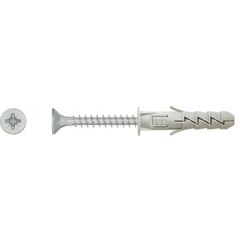 Universal dowel UNIPLUG Koelner 8x65 mm with screw 5.0x80 mm 6 pcs B-UNIFIX-08L+ blist