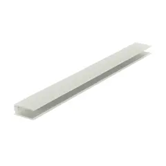 Finishing bar Profile VOX Kerrafront FS-252 pearl grey 3 m A