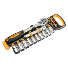 Set of a ratchet with interchangeable heads Tolsen 1103-15152 1/2″ 12 pcs