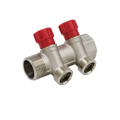 Коллектор красный General Fittings T2 1*1/2