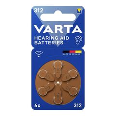 Battery hearing aid VARTA 6pcs 312 PR41