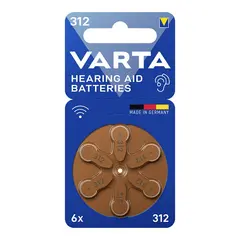 ყურის აპარატის ელემენტი VARTA 6 ც 312 PR41