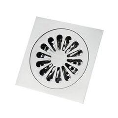Трап латунь BAIYI  BFD-012 10x10 Brush Matt
