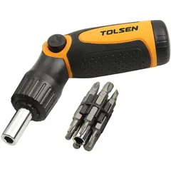 Screwdriver with additional bits Tolsen TOL663 20040